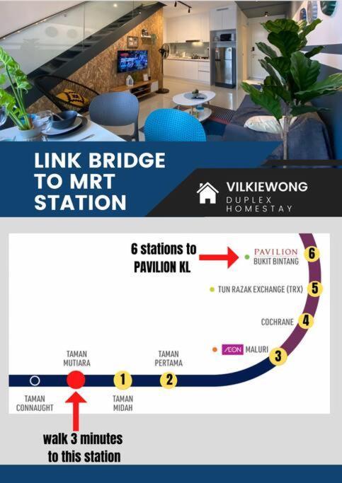 Kl Duplex With Balcony@ekocheras Mrt Rumah percutian